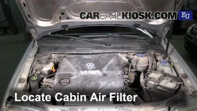 2000 Volkswagen Polo 1.0L 4 Cyl. Air Filter (Cabin) Replace